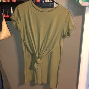 Olive green shirt
